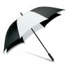 30 in Golf Umbrella Nylon White & Black Combo