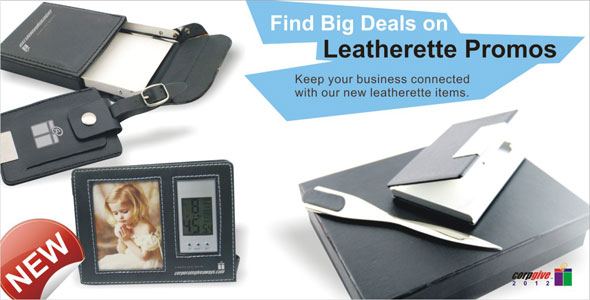 Find Big Deals on Leatherette Promos